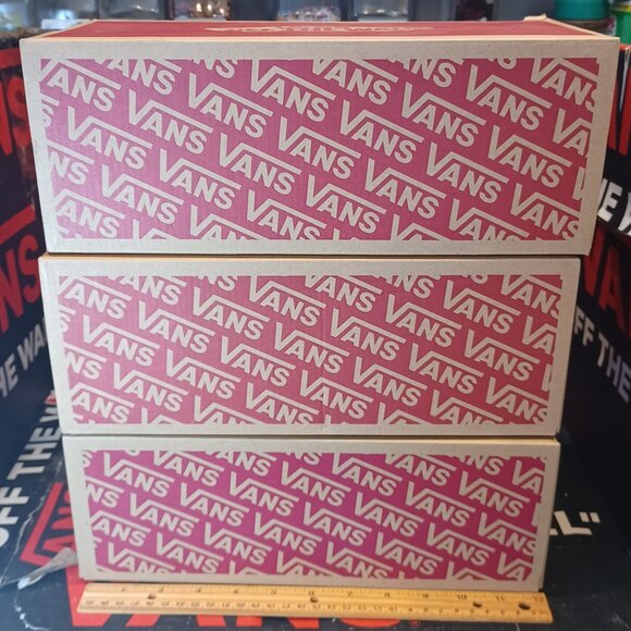 (6) Vans Empty Shoe Boxes For Storage or Display Men's 6.5, 7, 8 - Picture 8 of 12